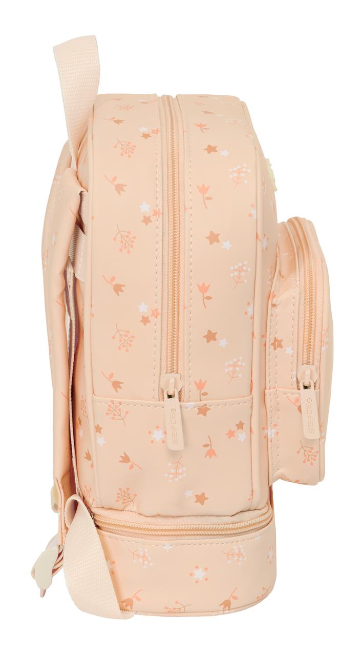 Mochila Nevera Guardería Safta Preescolar Flores