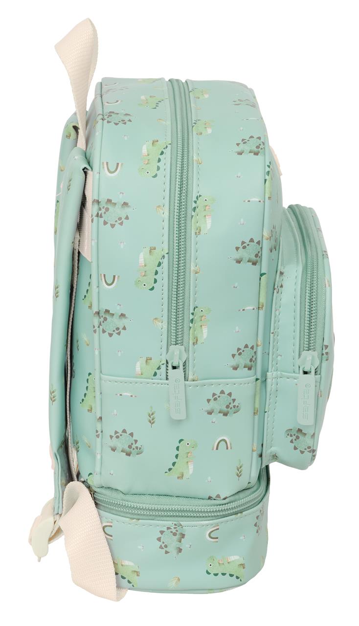 Mochila Nevera Guardería Safta Preescolar Dinos