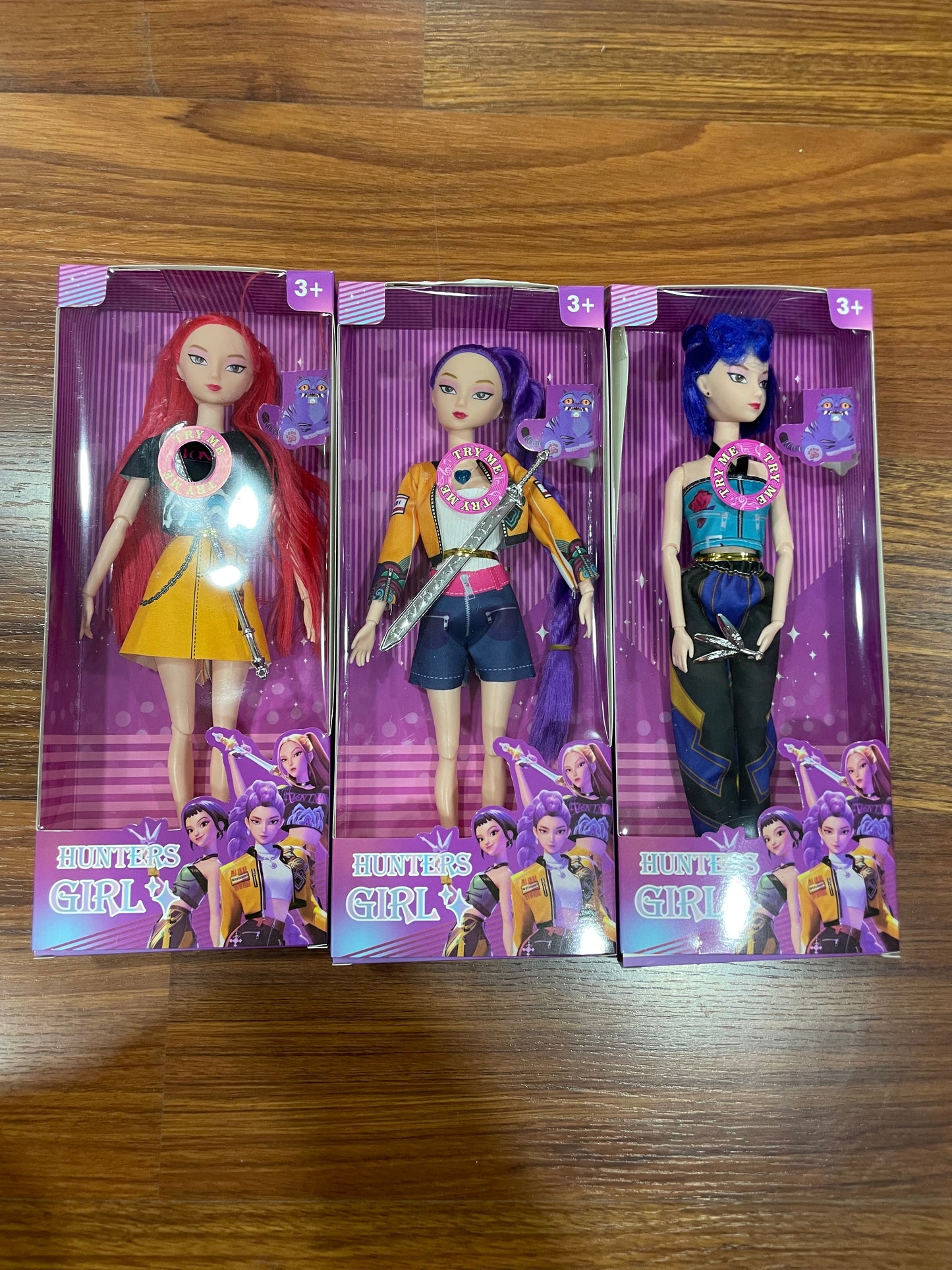 Muñecas K-Pop Pack 3 Unidades | Estilo Idol Coreano kpop