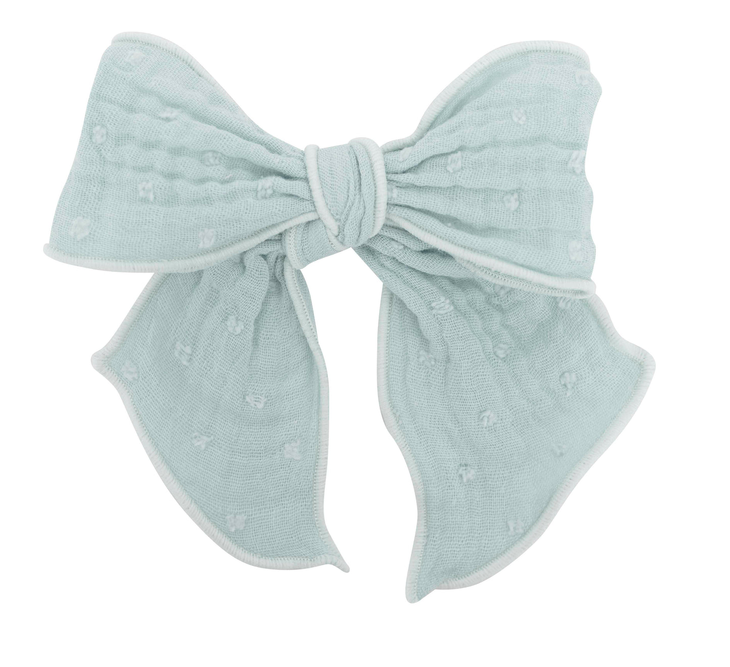 Lazo para el pelo infantil Atari Calamaro | Blanco, arena, coral y mint