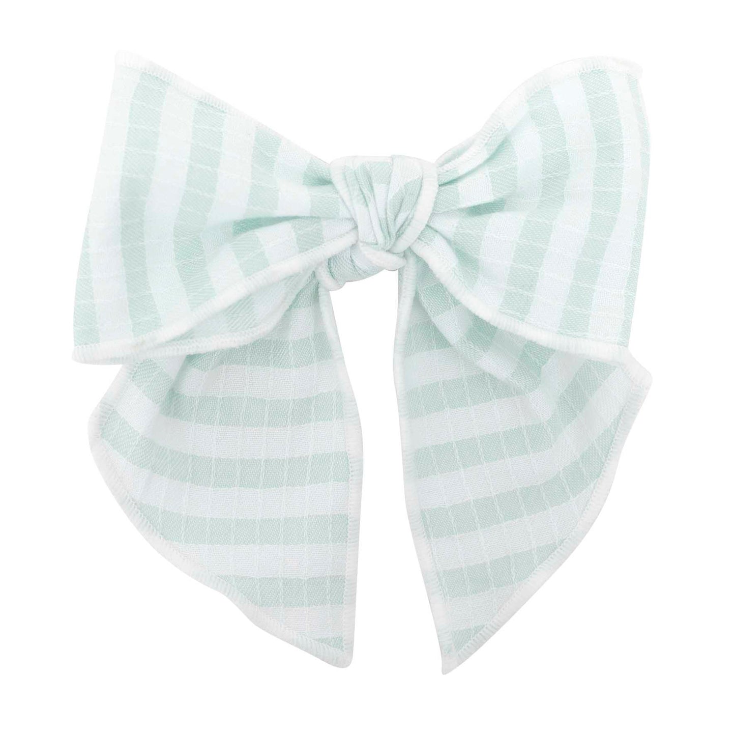 Lazo con pinza y turbante bebé Bundi Calamaro rosa o mint