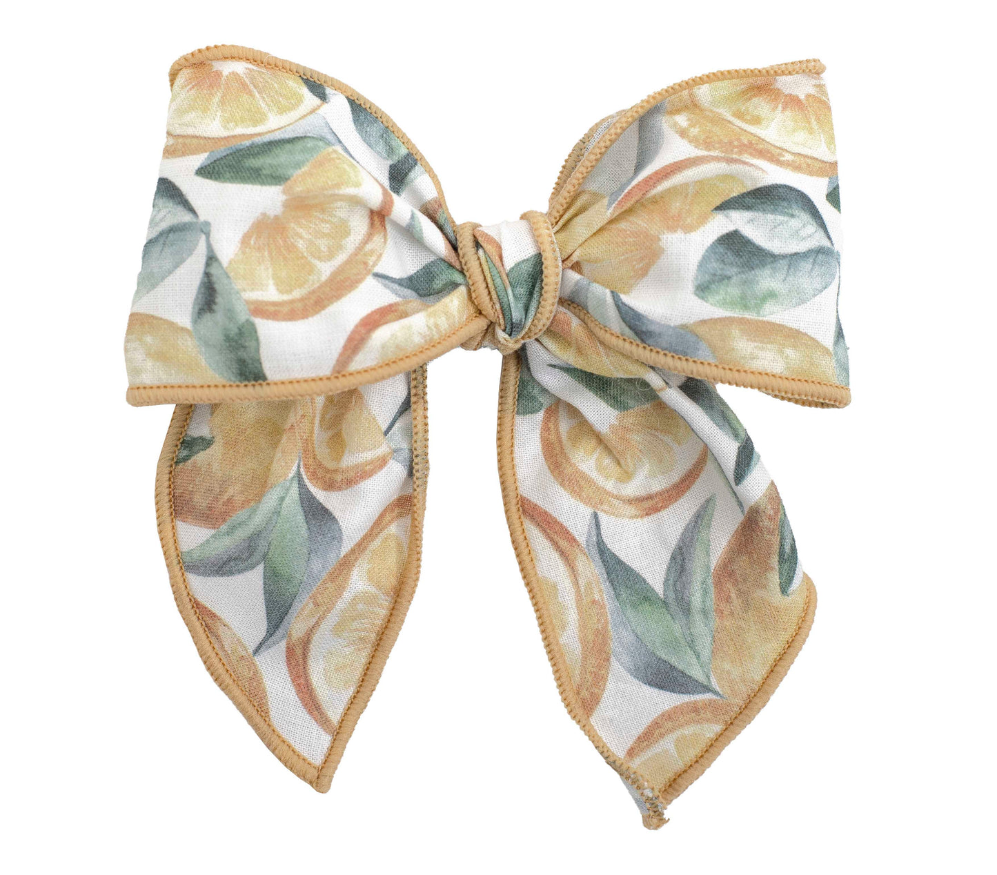 Lazo para el pelo Indore estampado cítricos