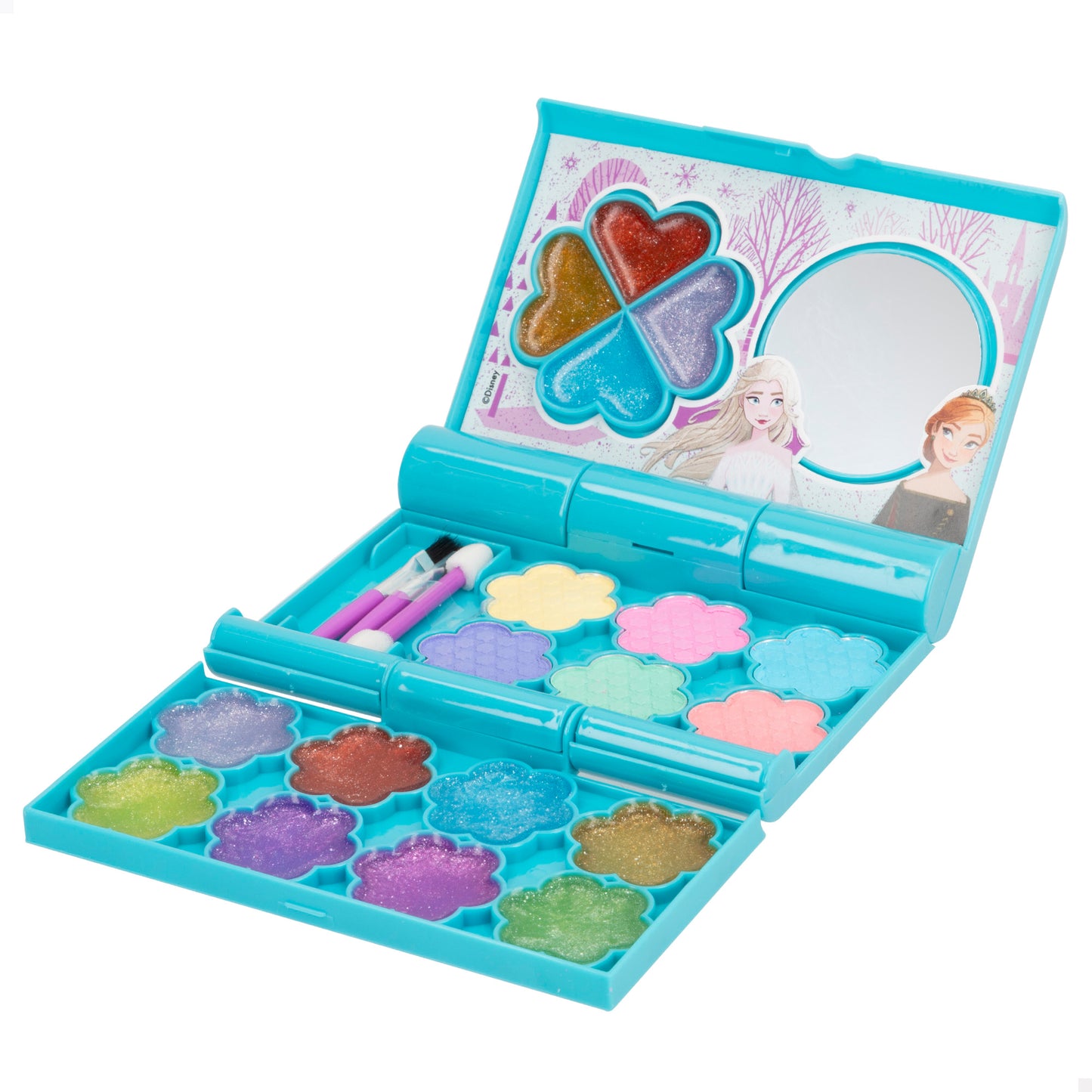FROZEN-BLISTER ESTUCHE MAQUILLAJE INFANTIL 3 NIVELES+5A