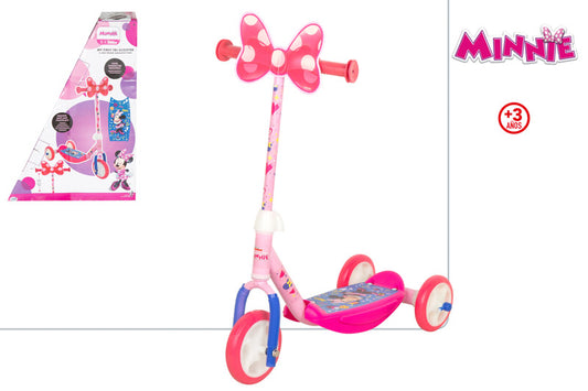 🎀🛴 Minnie Mouse – Mi Primer Scooter de 3 Ruedas (+3 años)