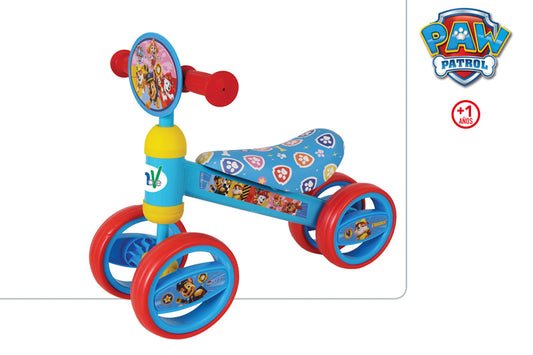 🐾🚲 Paw Patrol  Triciclo Bobble Sin Pedales (+1 año)