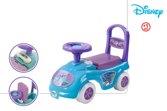 💙🚗 Stitch  Mi Primer Correpasillos con Teléfono (+1 año)