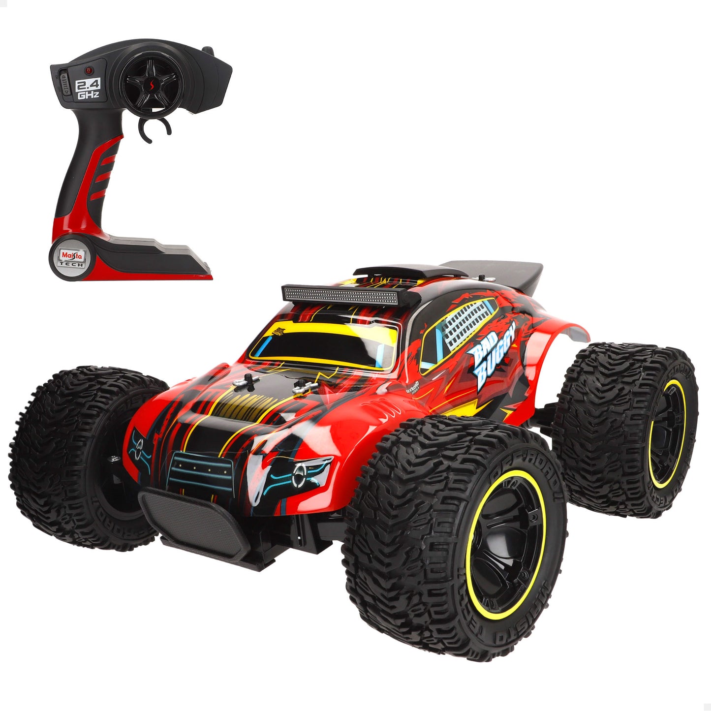 MAISTO-COCHE RC BAD BUGGY-2.4 GHZ (USB RECHARGE)