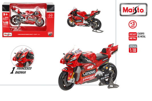 Moto Metal 1:18 MotoGP 2023 Ducati Lenovo-Maisto