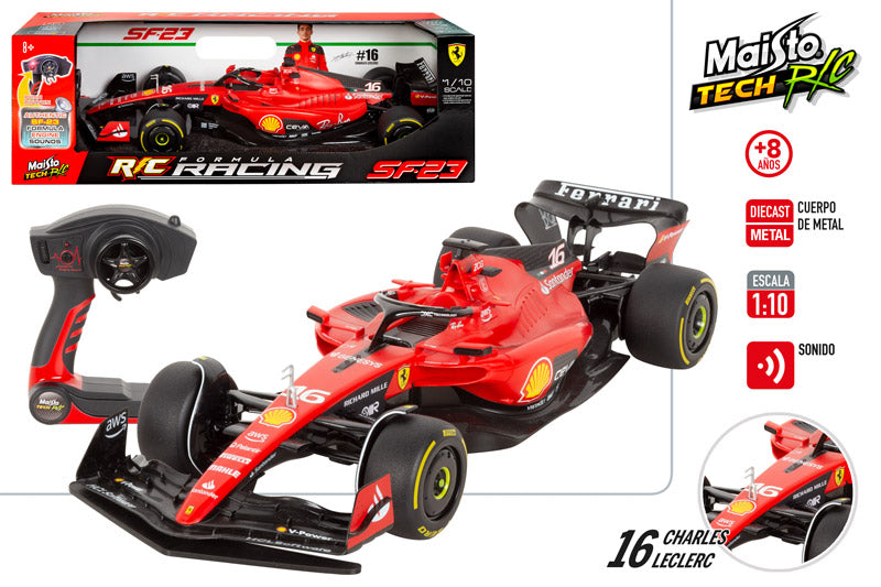 Coche RC 1:10 F1 2023 Ferrari SF-23 (2.4GHz + USB) Maisto