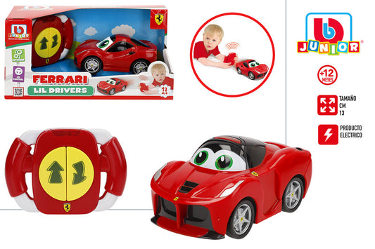 Coche Ferrari Lil Drivers 13 cm c/Conductor +12M (2 modelos) BB Junior –