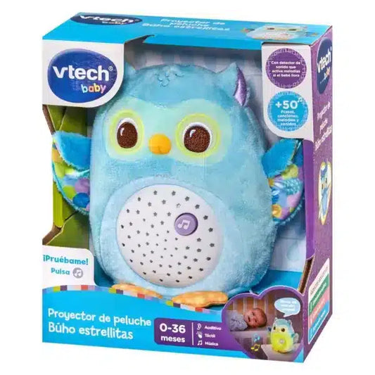 Peluche Búho proyecto de estrellas 80-566922 VTECH luz nocturna y sonidos