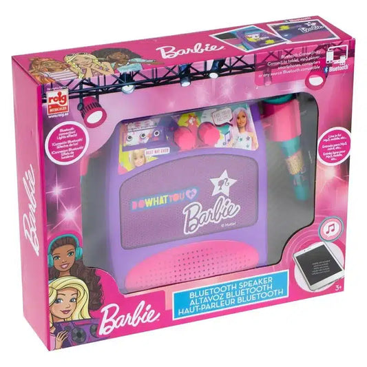 Barbie Bafle con 2 micrófonos conectividad bluetooth