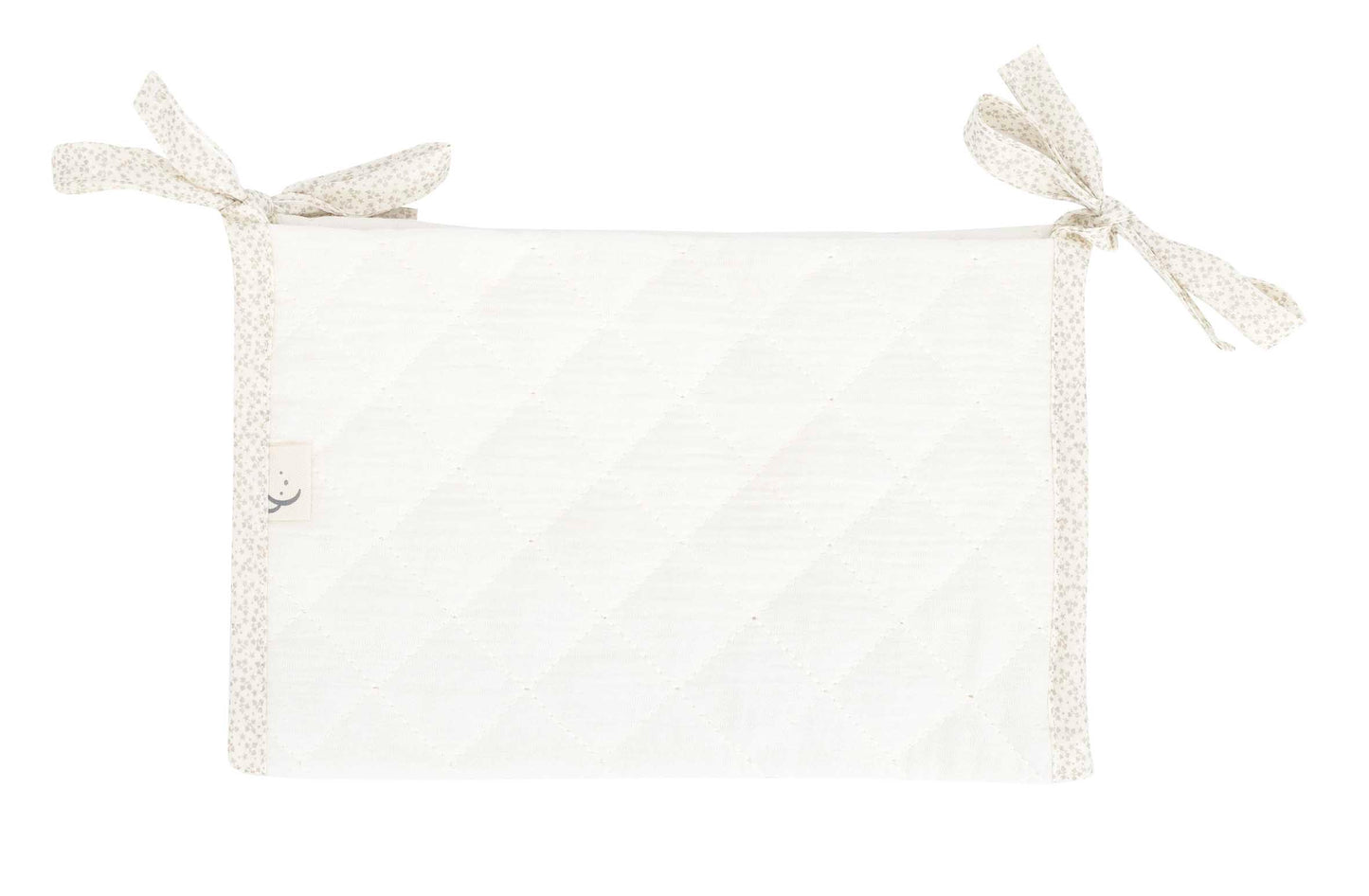 Porta pañales bebé Familia Honey acolchado estampado floral Calamaro