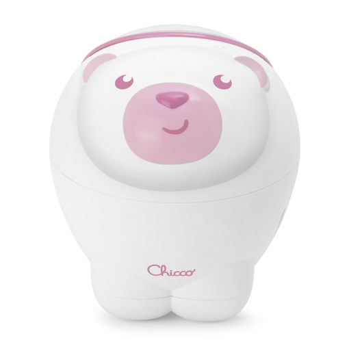 Chicco First Dreams 2 in 1 Cot and Nightstand Projector - Pink