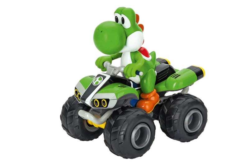 Mario Kart RC 2.4 GHz – Yoshi Quad a Escala 1:20 🎮💚