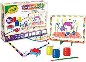 CRAYOLA - Set Estudio de Pintura, Actividad Creativa para Niños con Temperas, a partir de 5 años