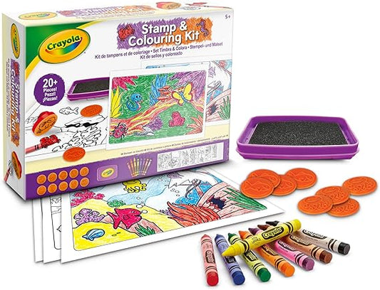 CRAYOLA - Paint with Numbers Set, Actividad creativa para niños con témperas, a partir de 5 años