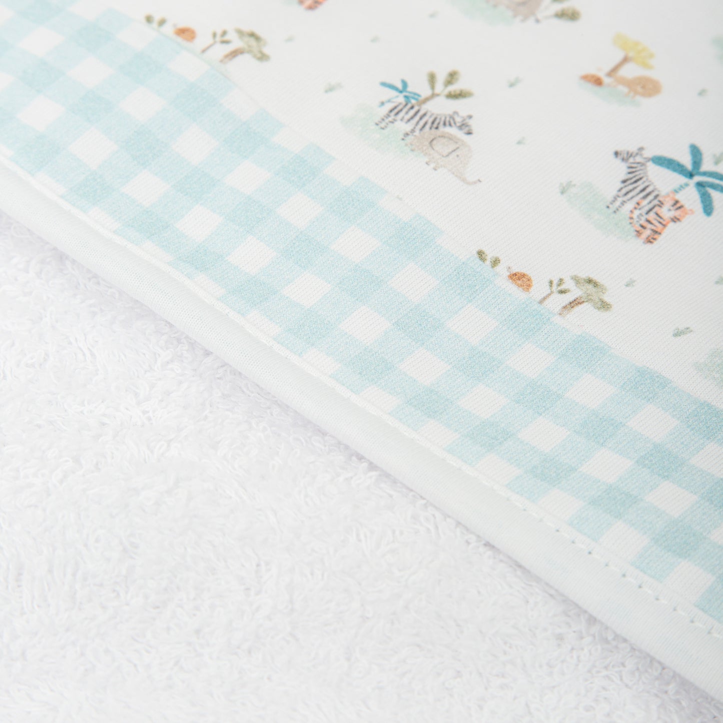 Capa de baño bebé Familia Aventura Babidu – Toalla con capucha para recién nacido
