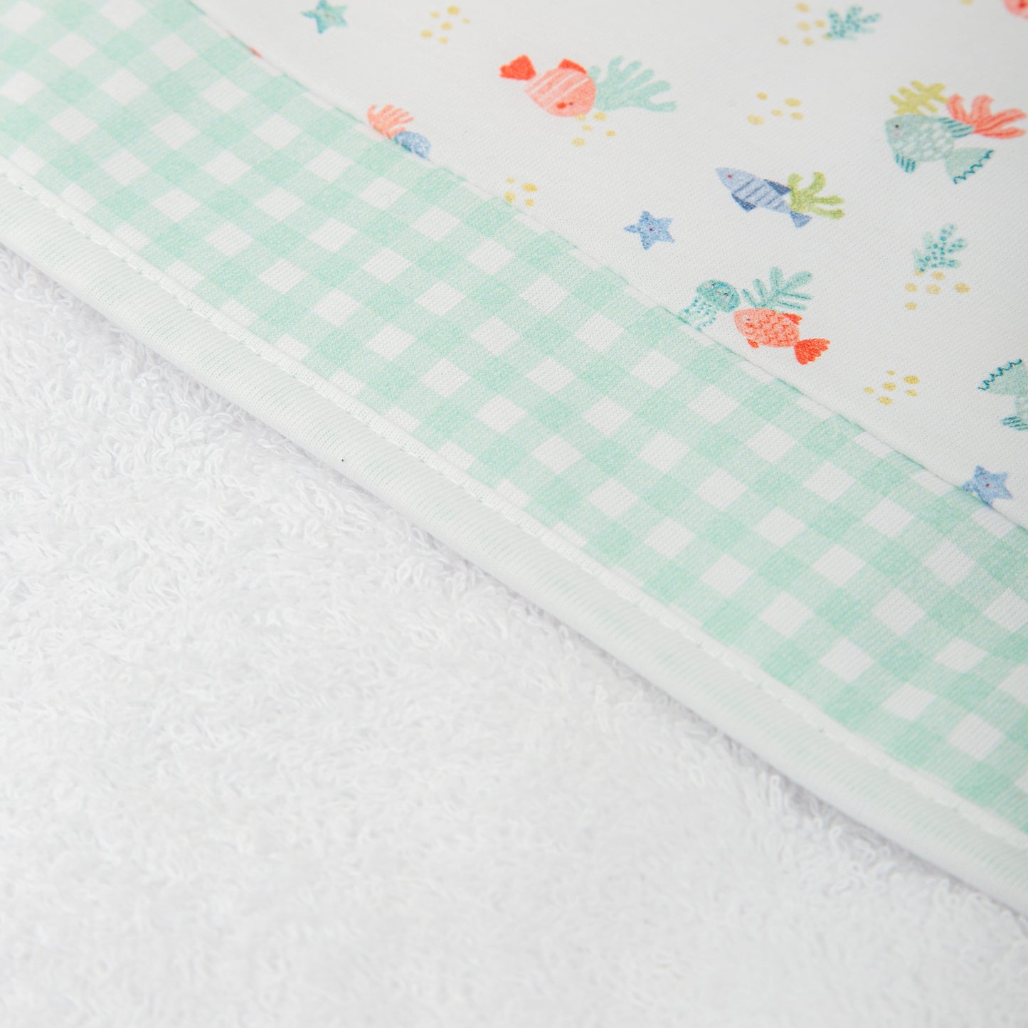 Capa de baño bebé Familia Ternura Babidu | Toalla con capucha recién nacido