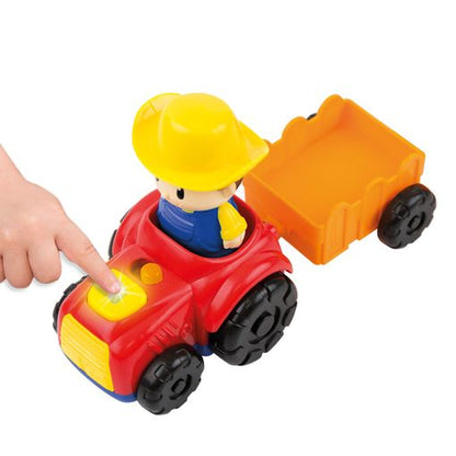 Tractor Granja Interactivo Winfun - Diversión con Luces y Sonidos para Niños +18 Meses