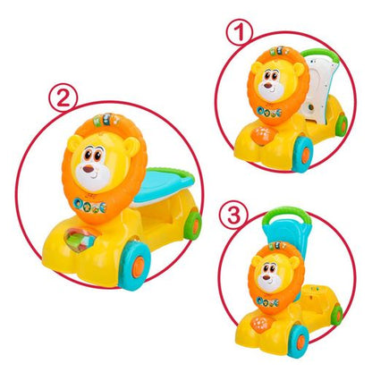 Winfun Correpasillos León 3 en 1 con Luz y Sonido: Diversión y Estilo para los Pequeños Aventureros