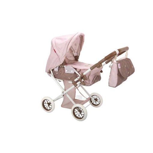 Coche Capota Bear para Muñecas 34x67x58 cm | Muñecas Arias