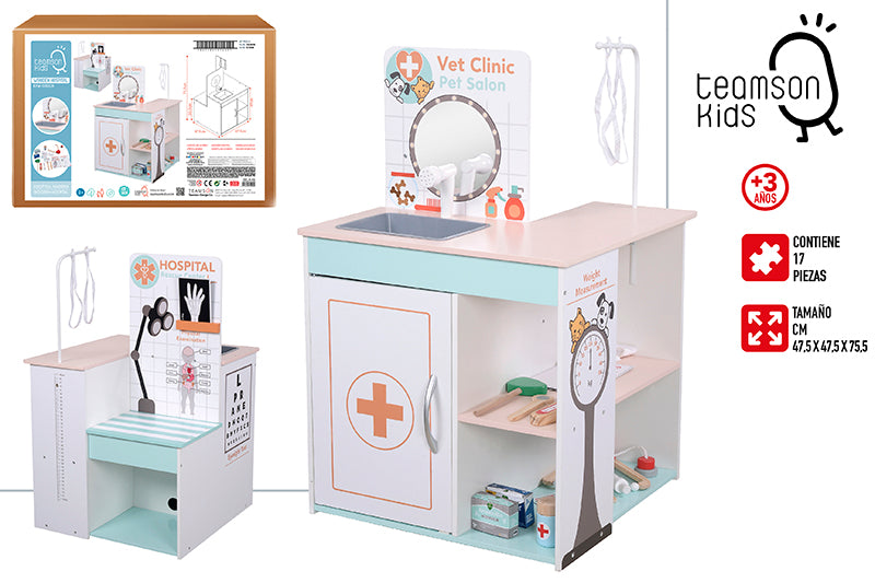 Set Hospital de Madera para Niños Teamson Kids –85400