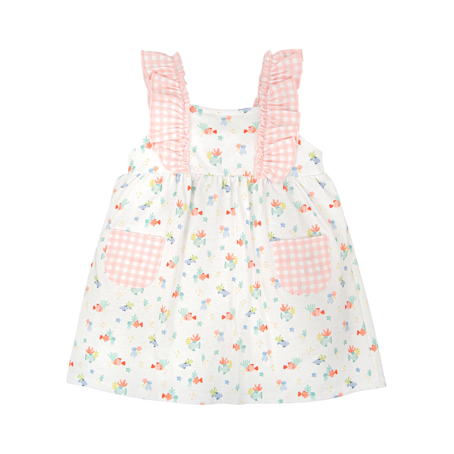 Vestido niña Familia Ternura Babidu con volantes – De 12 meses a 8 años