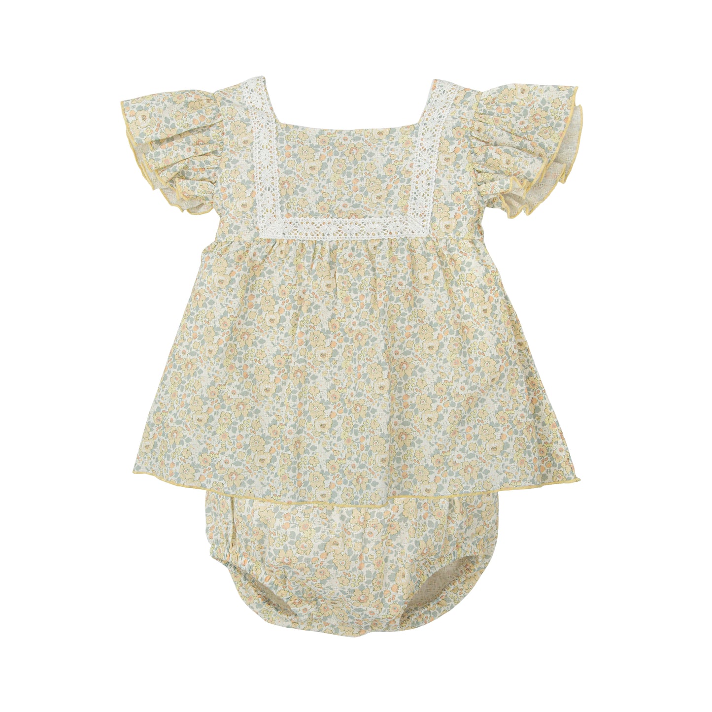 Jesusito bebé volantes Familia Abrazo Babidu 3-24 meses