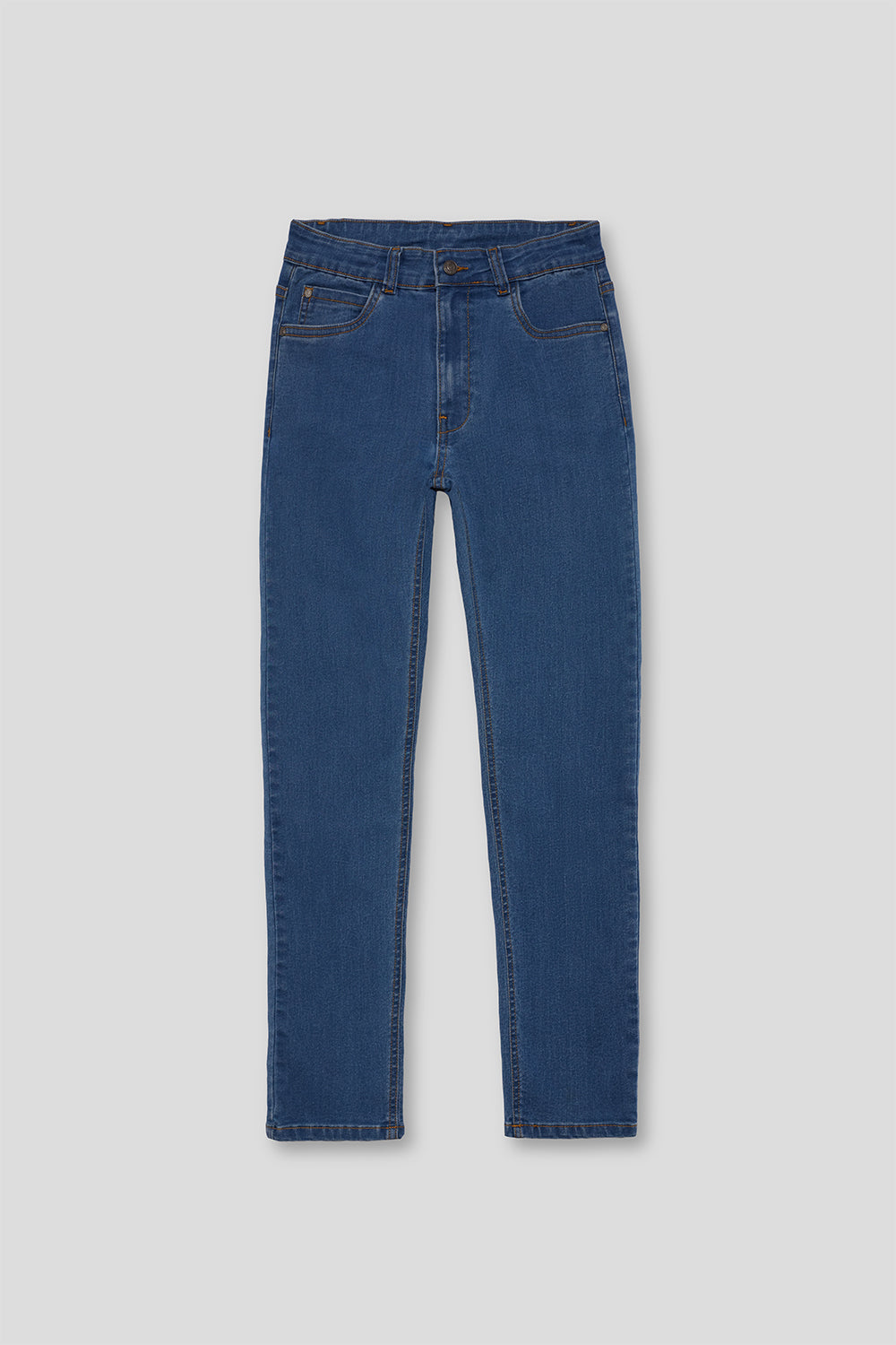 Pantalón Vaquero Skinny Elástico Niño Denim Medio – Tallas 6 Meses a 16 Años | Siju Moda Infantil