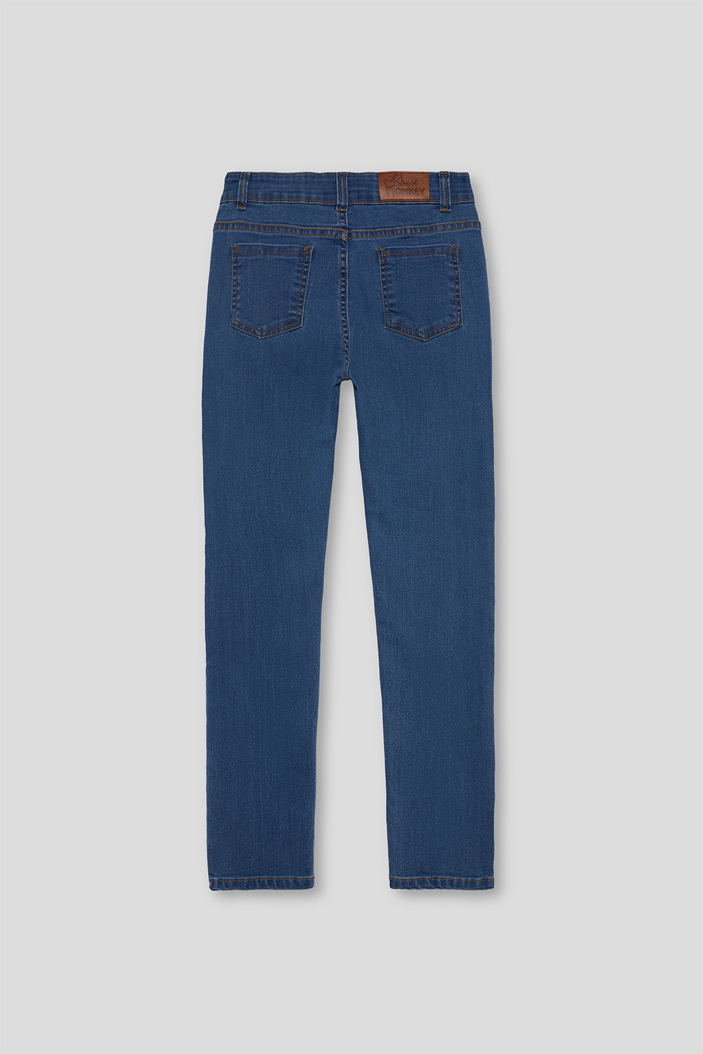 Pantalón Vaquero Skinny Elástico Niño Denim Medio – Tallas 6 Meses a 16 Años | Siju Moda Infantil