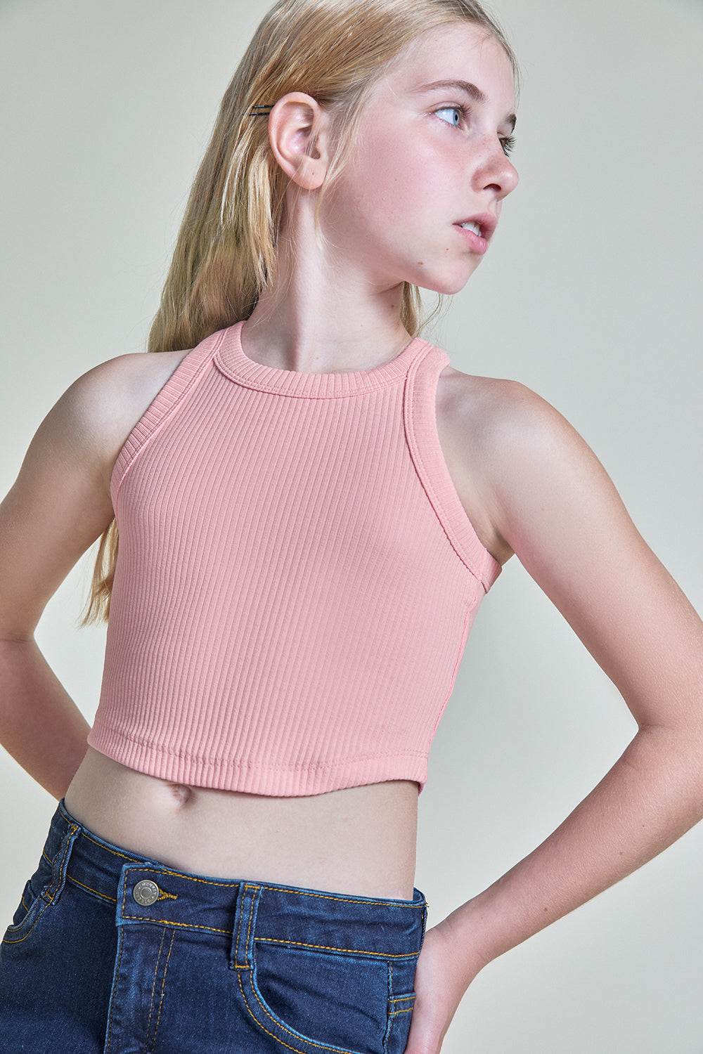 Top niña canalé rosa Street Monkey 2-16 años