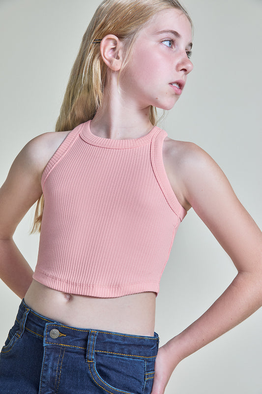 Top niña canalé rosa Street Monkey 2-16 años