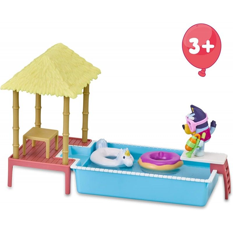 PISCINA BLUEY playset pool juguete