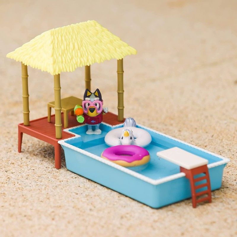 PISCINA BLUEY playset pool juguete