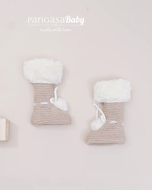 Botitas Forro Polar arena - Pangasa Baby