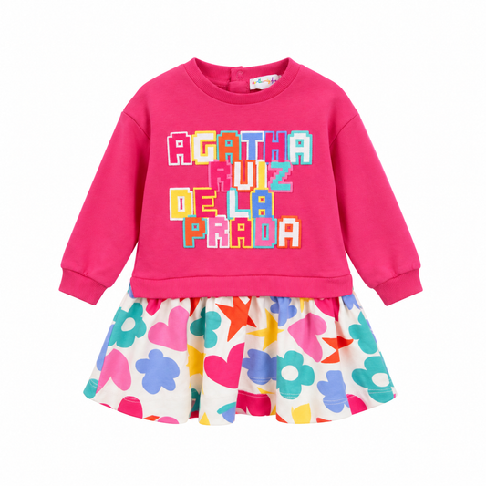 Vestido Combi Iconos Ágatha Ruiz de la Prada 3 meses-8 años | Siju