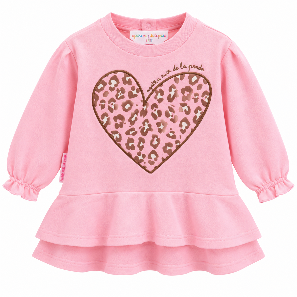 Vestido Corazón Leopard Ágatha Ruiz de la Prada 3-8 años | Siju