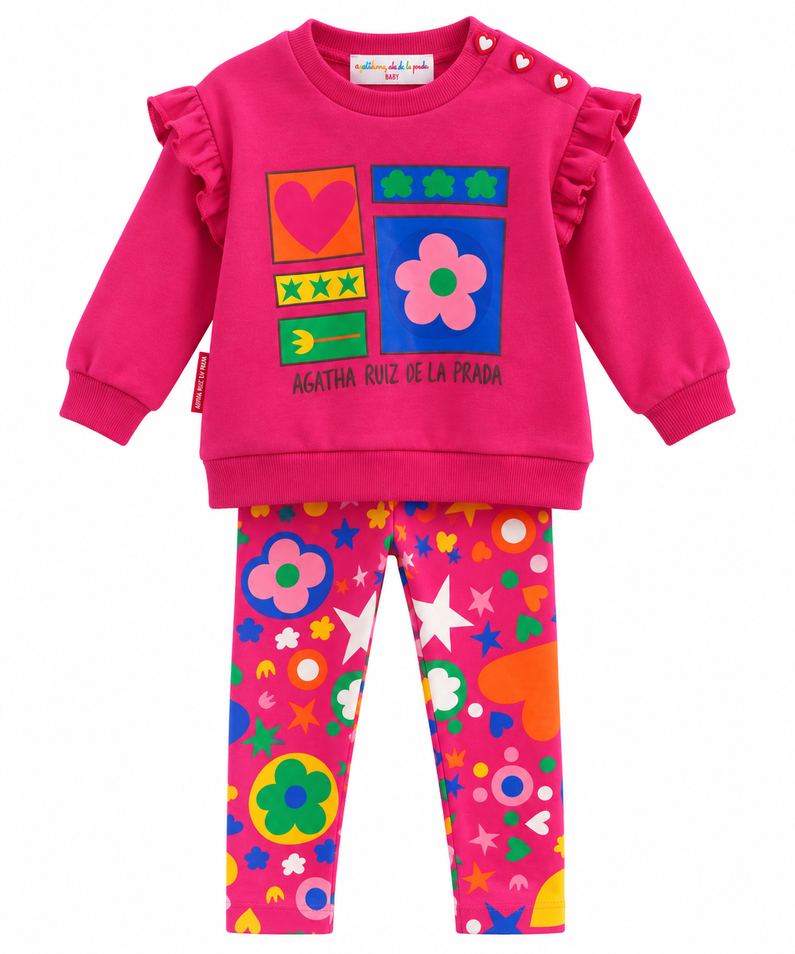 Conjunto Legging y Sudadera Colors Ágatha Ruiz de la Prada 3-8 años | Siju