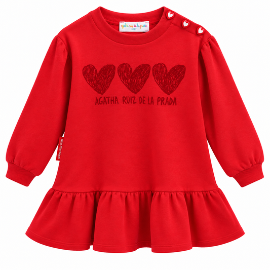 Vestido Hearts Ágatha Ruiz de la Prada 3 meses-8 años | Siju