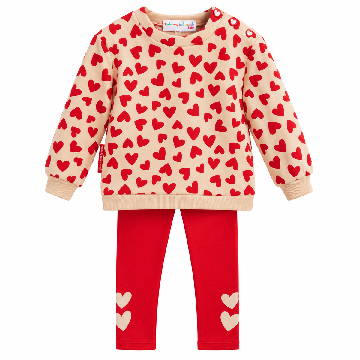 Conjunto Legging y Sudadera Loves Ágatha Ruiz de la Prada 3-8 años | Siju