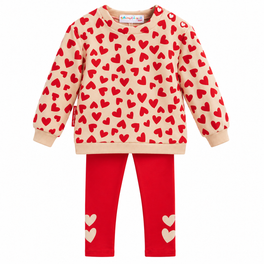 Conjunto Legging y Sudadera Loves Ágatha Ruiz de la Prada 3-8 años | Siju