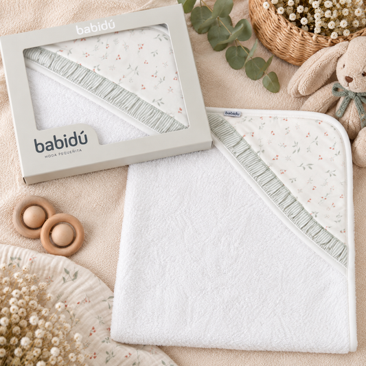 Capa de Baño Reversible Flor Armonía Babidú