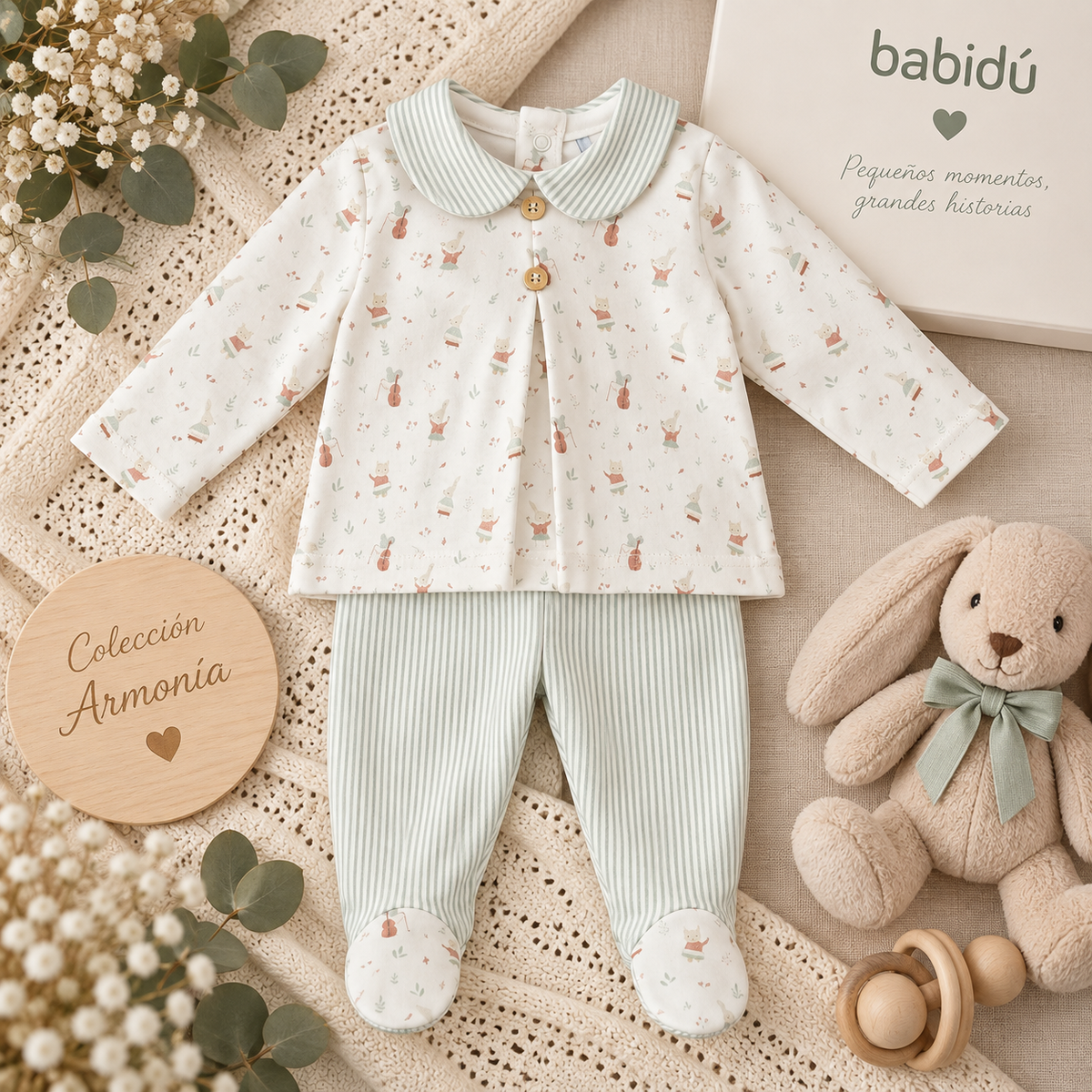 Conjunto de polaina niño Armonía – Babidú