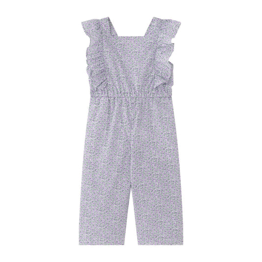 Mono floral morado niña 3-10 años