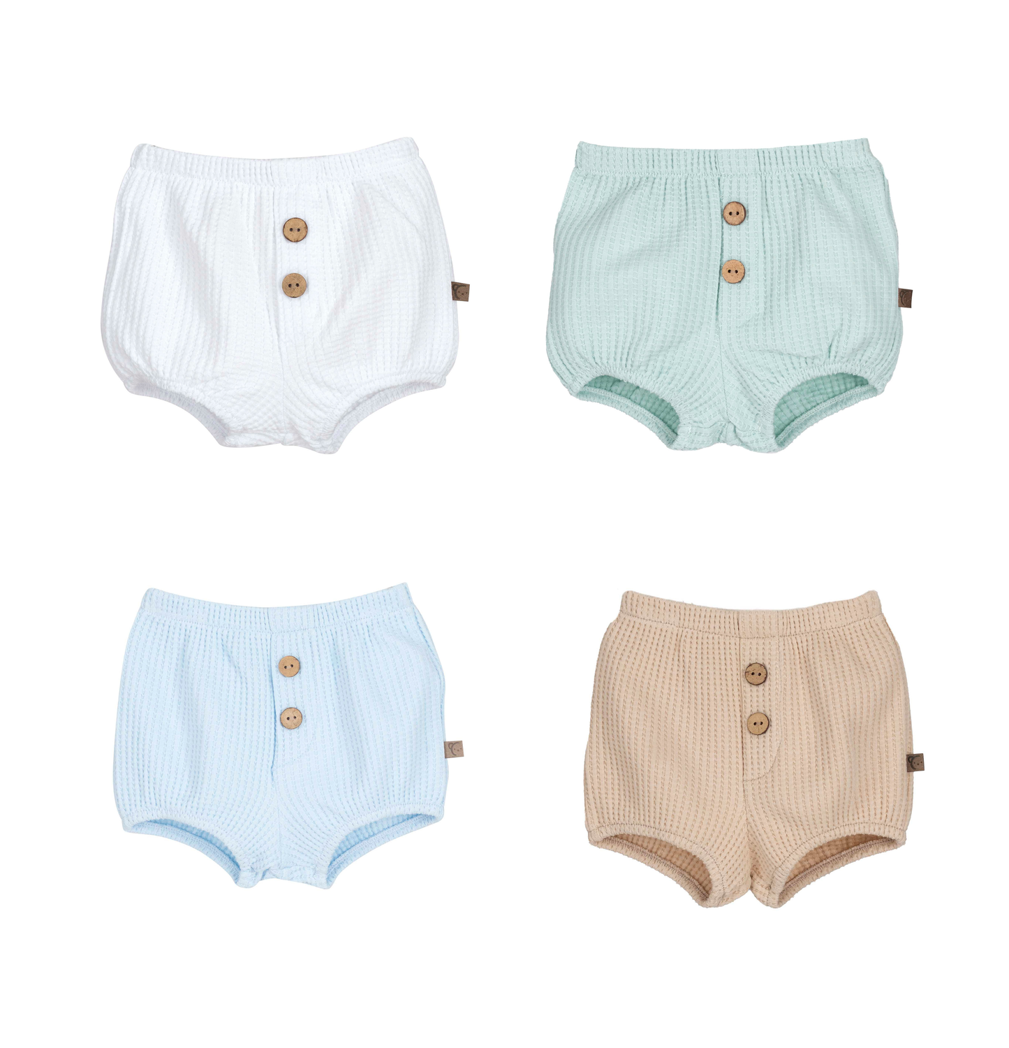 Pololo Rodas básico con botones bebé Calamaro 1-36 meses