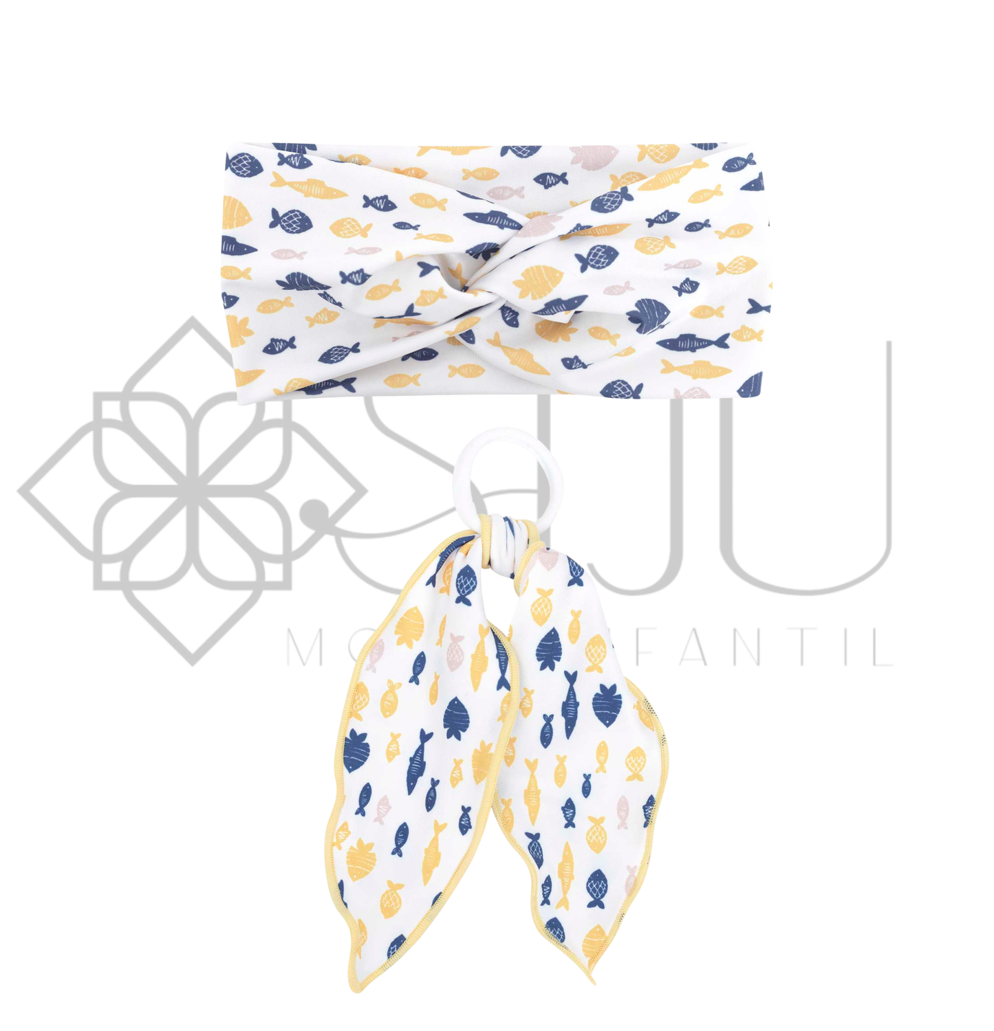 Coletero y turbante Peces infantil Calamaro