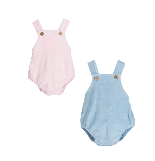 Peto Familia Hampi bebé Calamaro rosa o celeste 1-36 meses