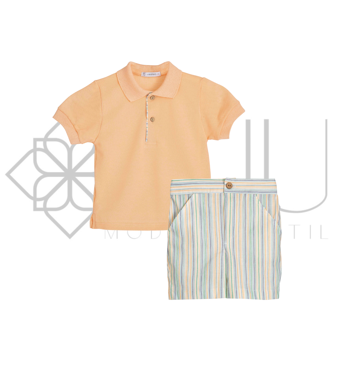 Conjunto niño Indore polo y bermuda 3-6 años