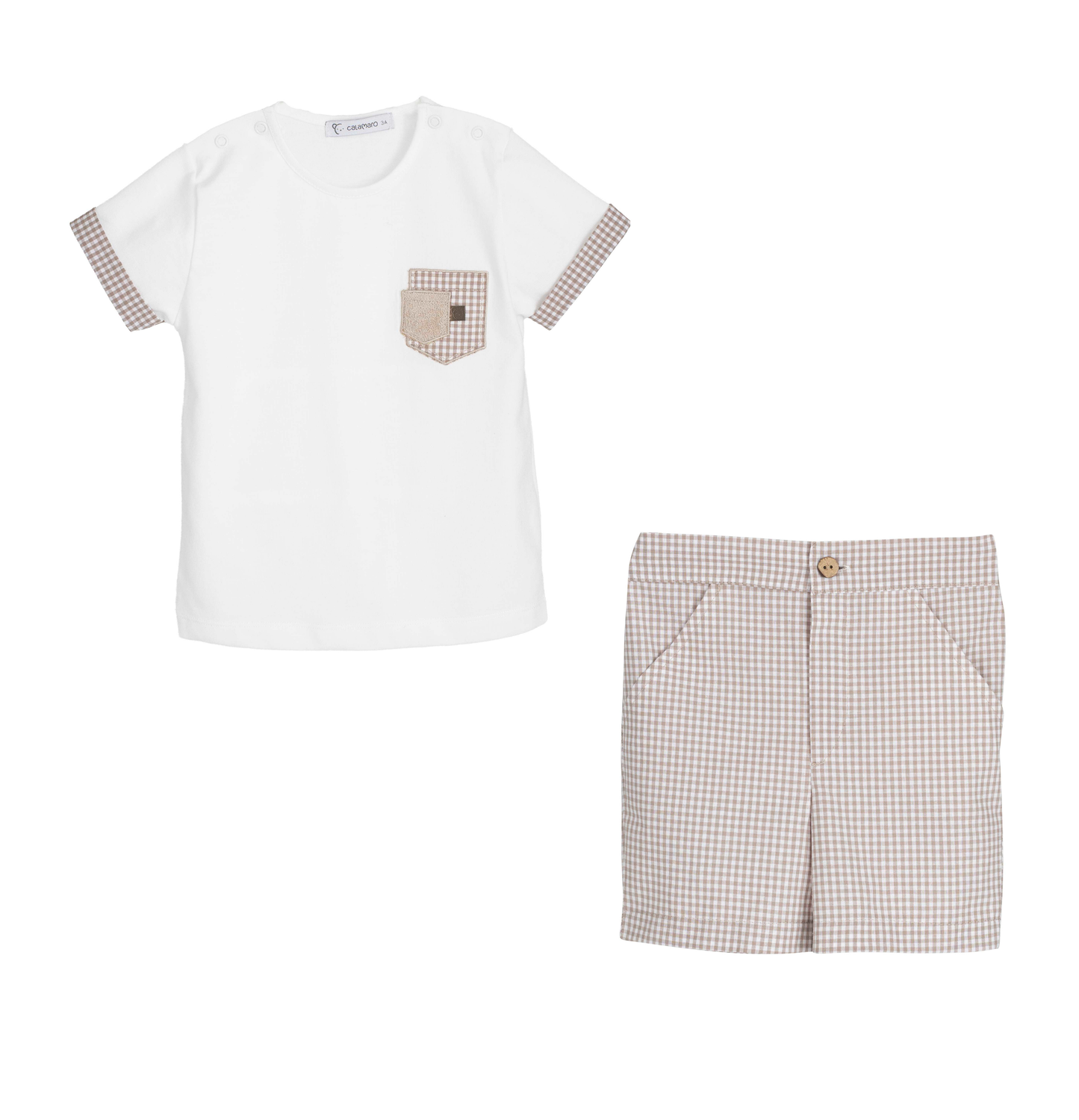 Conjunto infantil niño Calamaro familia Mandi 3 a 6 años